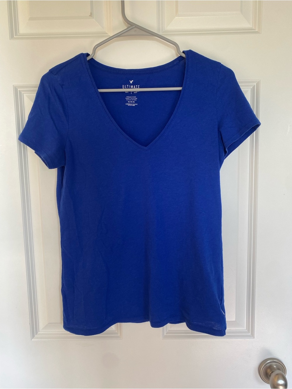 American Eagle Outfitters Electric Blue B Neck “Ultimate T”